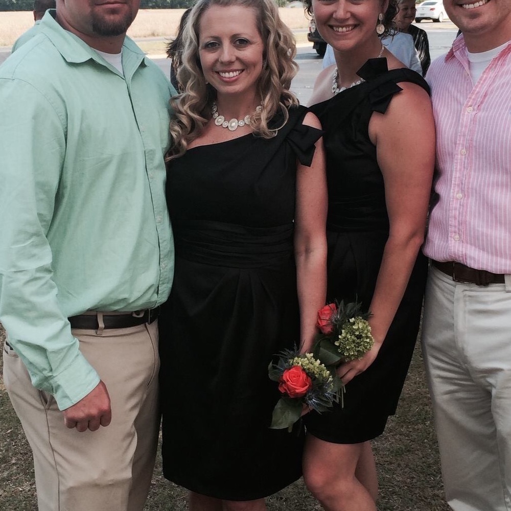 David’s Bridal Black Dress